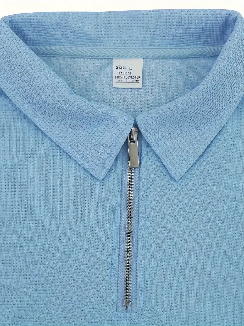 Bennett | Classic Zipper Shirt and Short Set