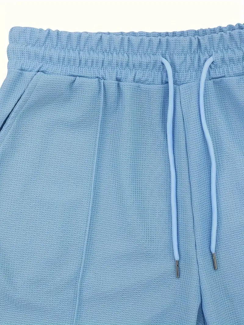 Bennett | Classic Zipper Shirt and Short Set