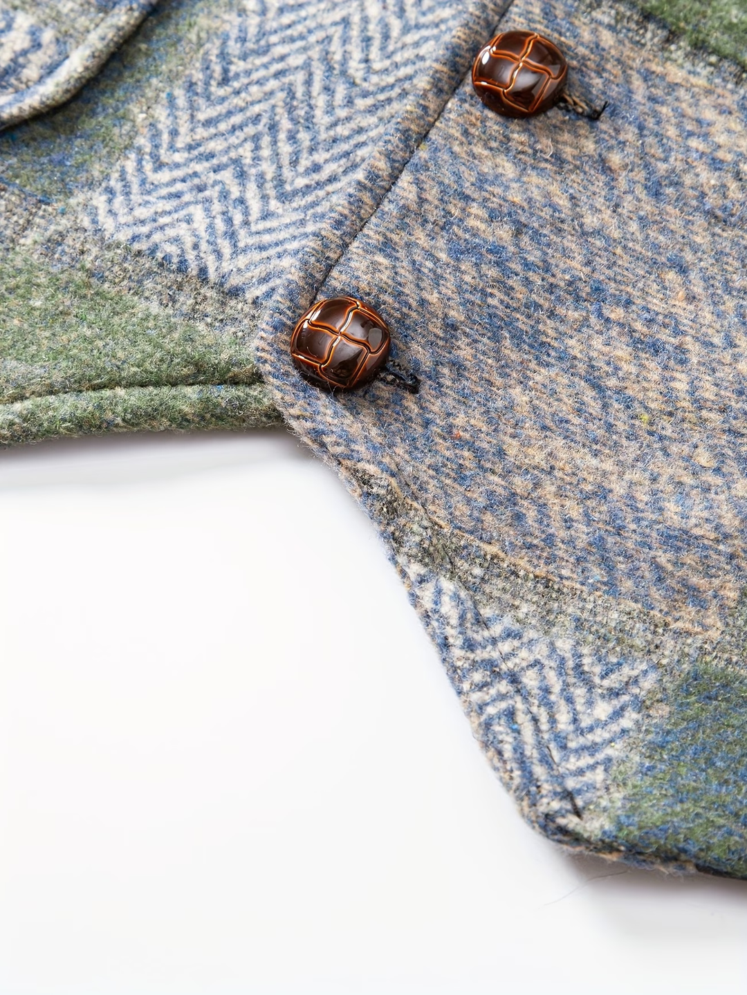 Atticus | Patchwork Tweed Waistcoat