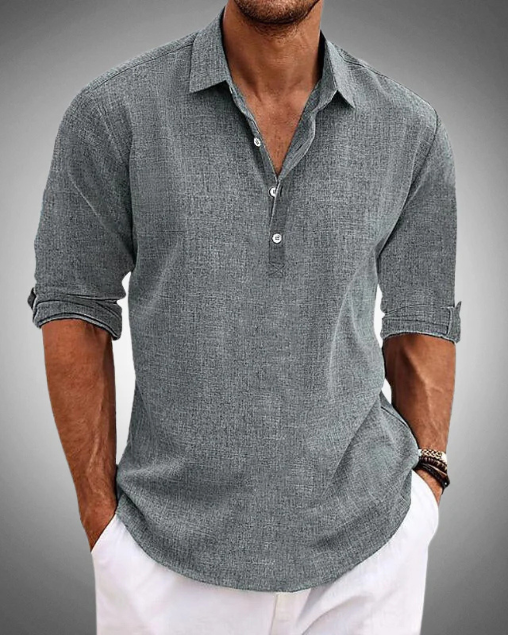 Carter | Classic Button-Up Summer Shirt