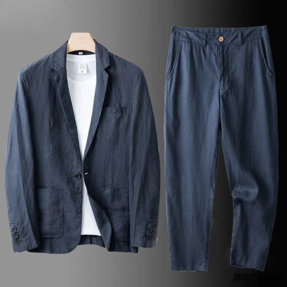 Harrison | Casual Button Cardigan and Trouser Set