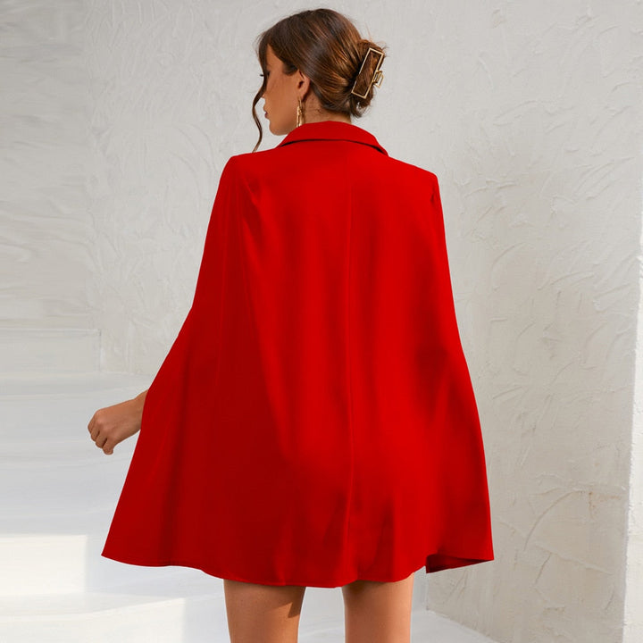 Stella | Cape Blazer Mini Dress