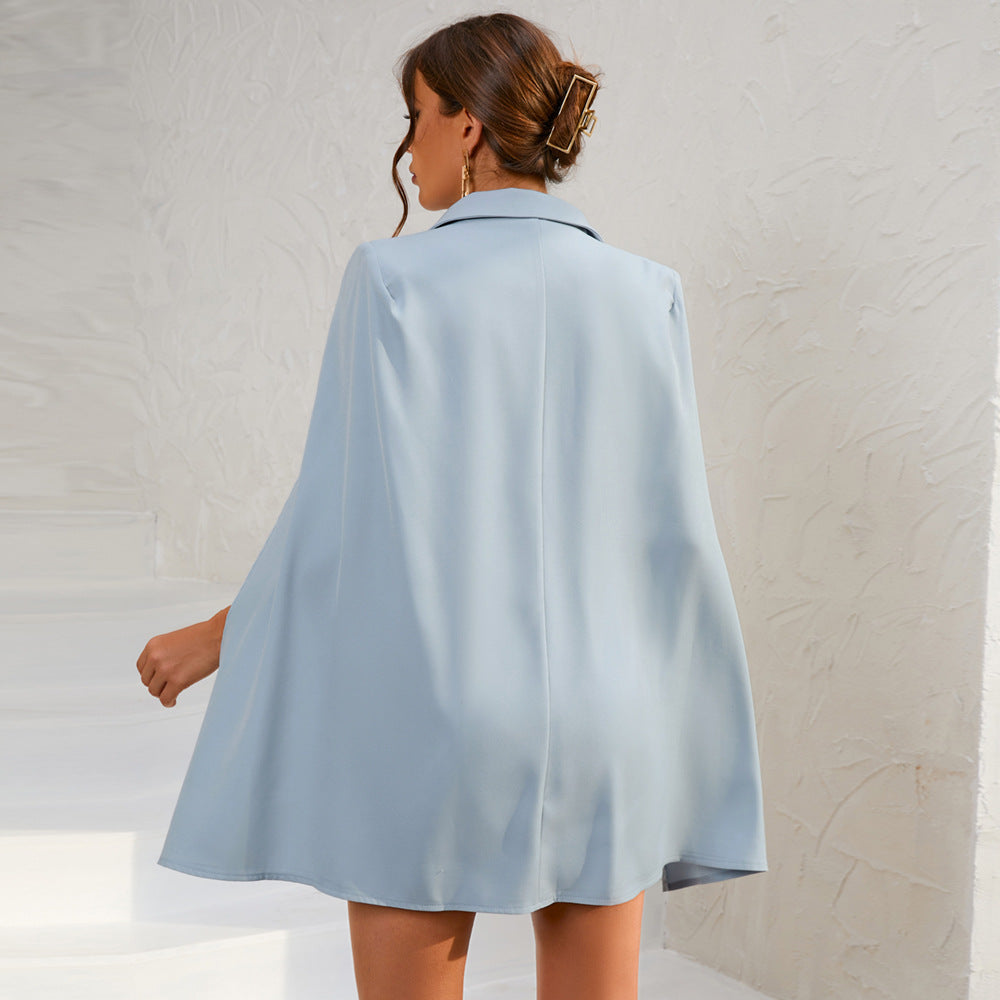 Stella | Cape Blazer Mini Dress