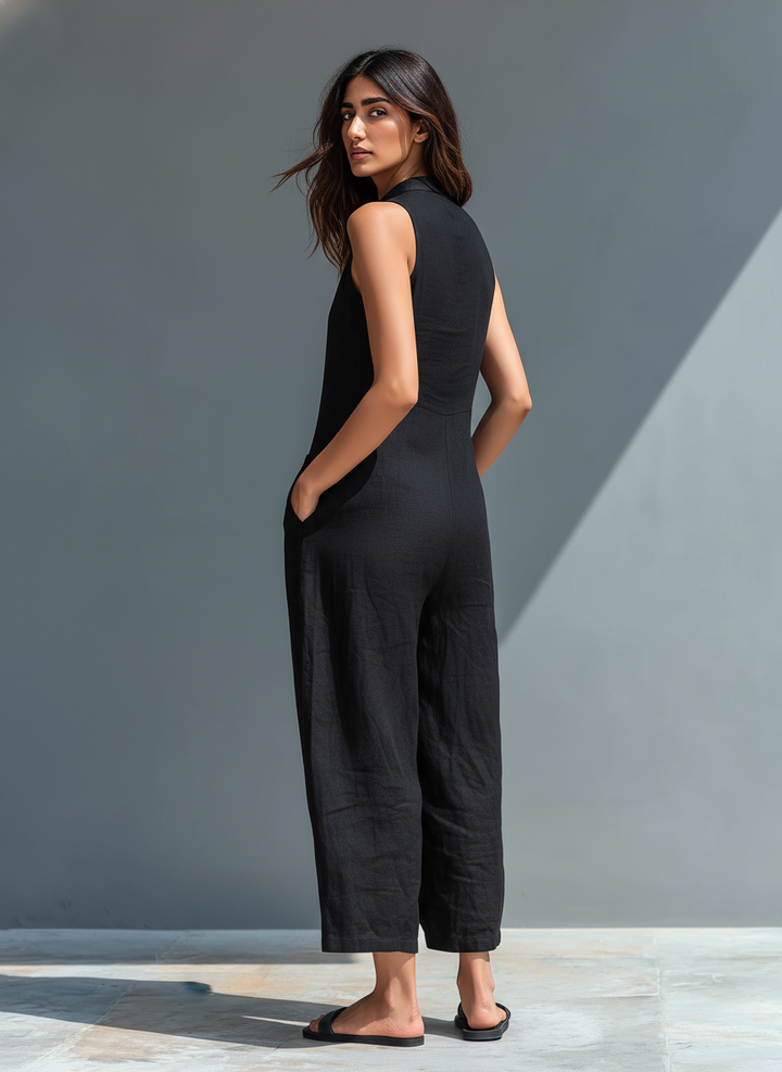 Giselle | Elegant Sleeveless Jumpsuit