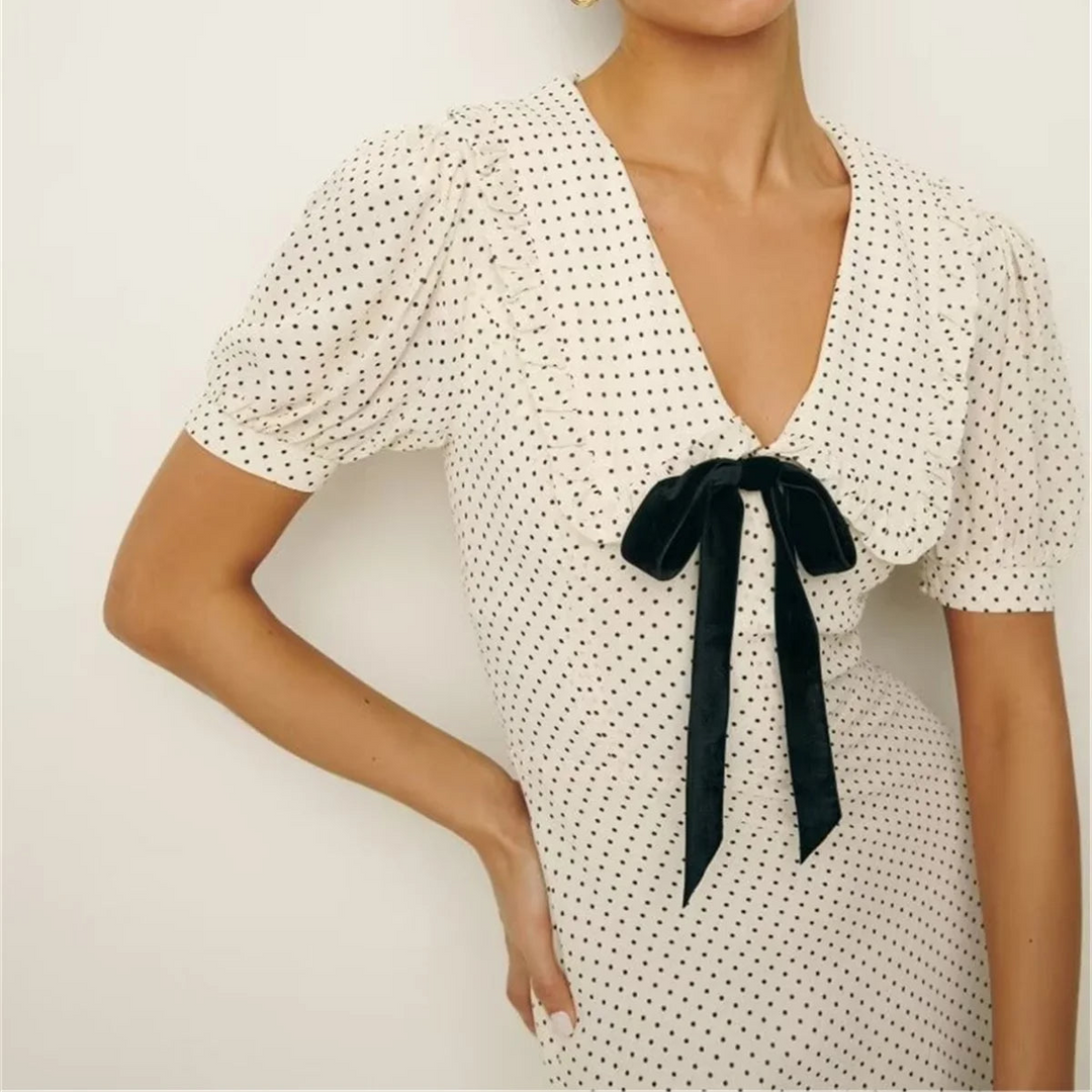 Kaia | Polka Dot Mini Dress