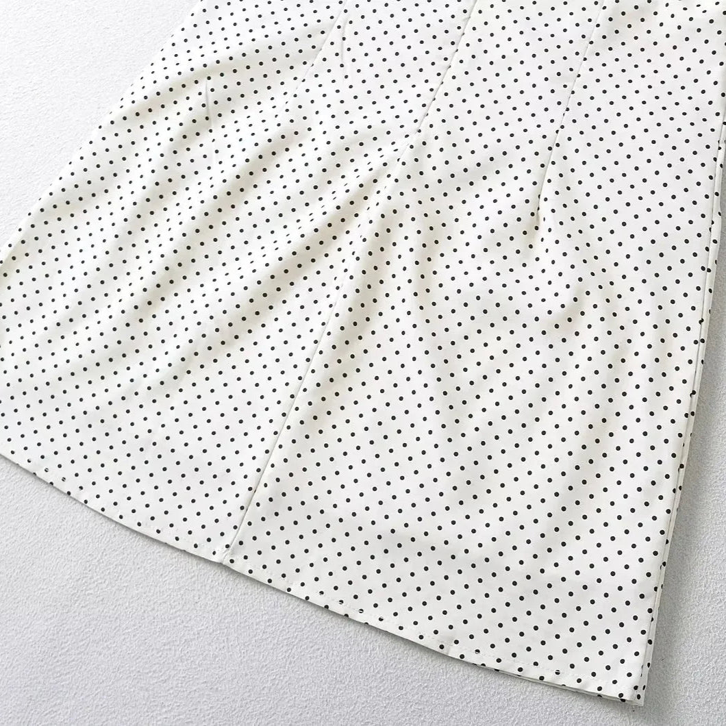 Kaia | Polka Dot Mini Dress