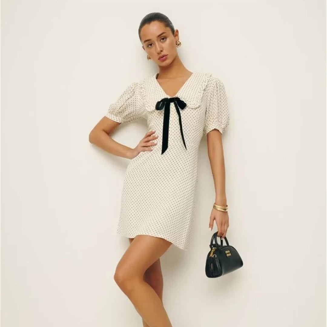 Kaia | Polka Dot Mini Dress