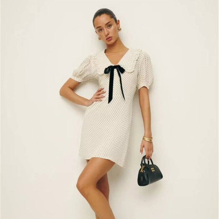 Kaia | Polka Dot Mini Dress