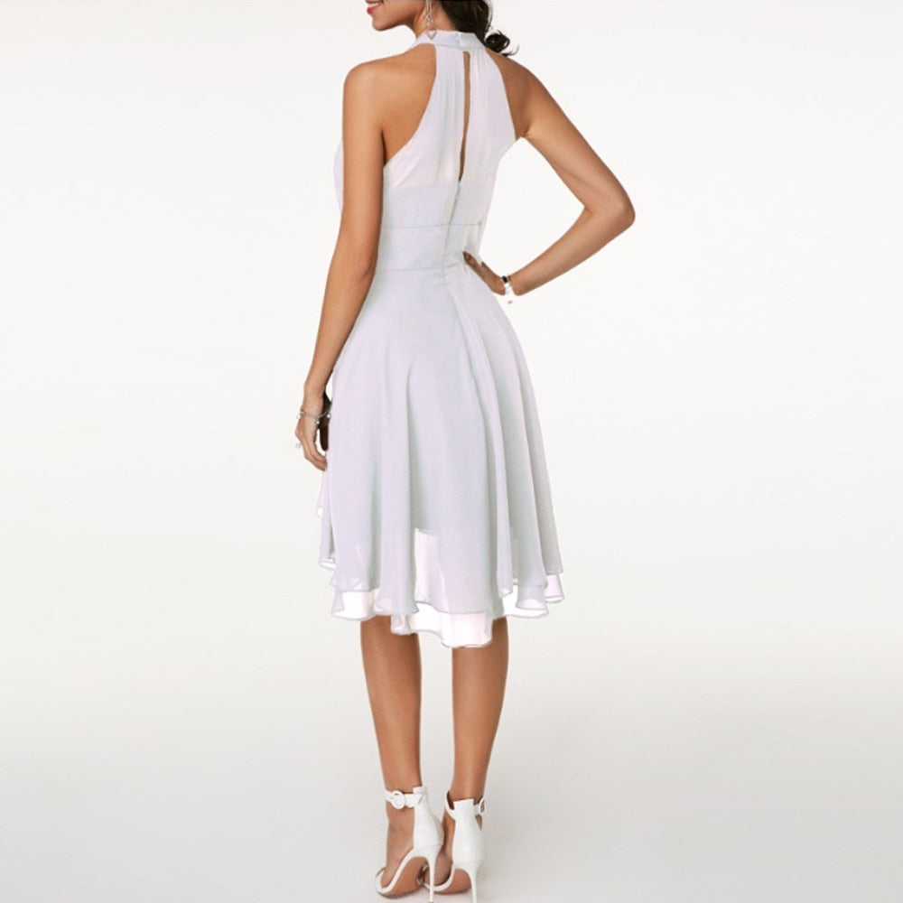 Violet | Ruffle Detail Mini Dress