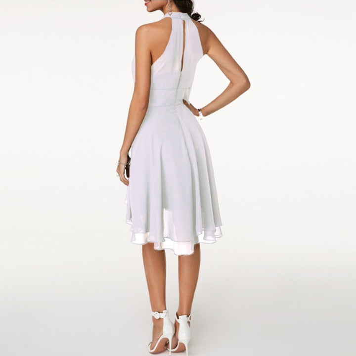 Violet | Ruffle Detail Mini Dress