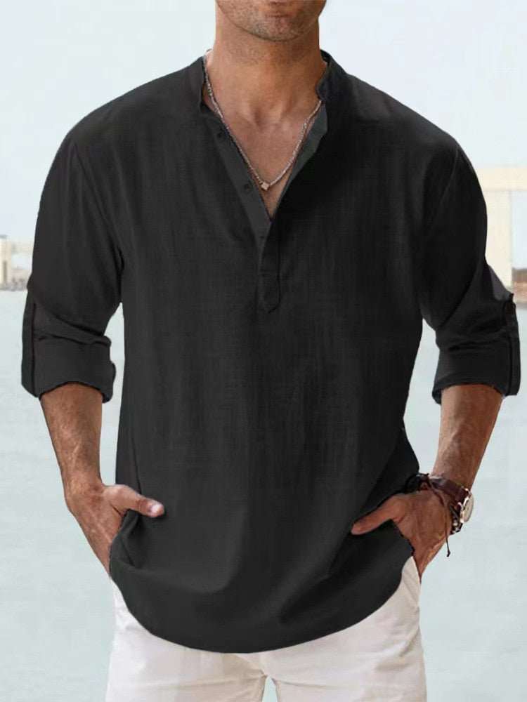 Blake | Breathable Button-Up Shirt