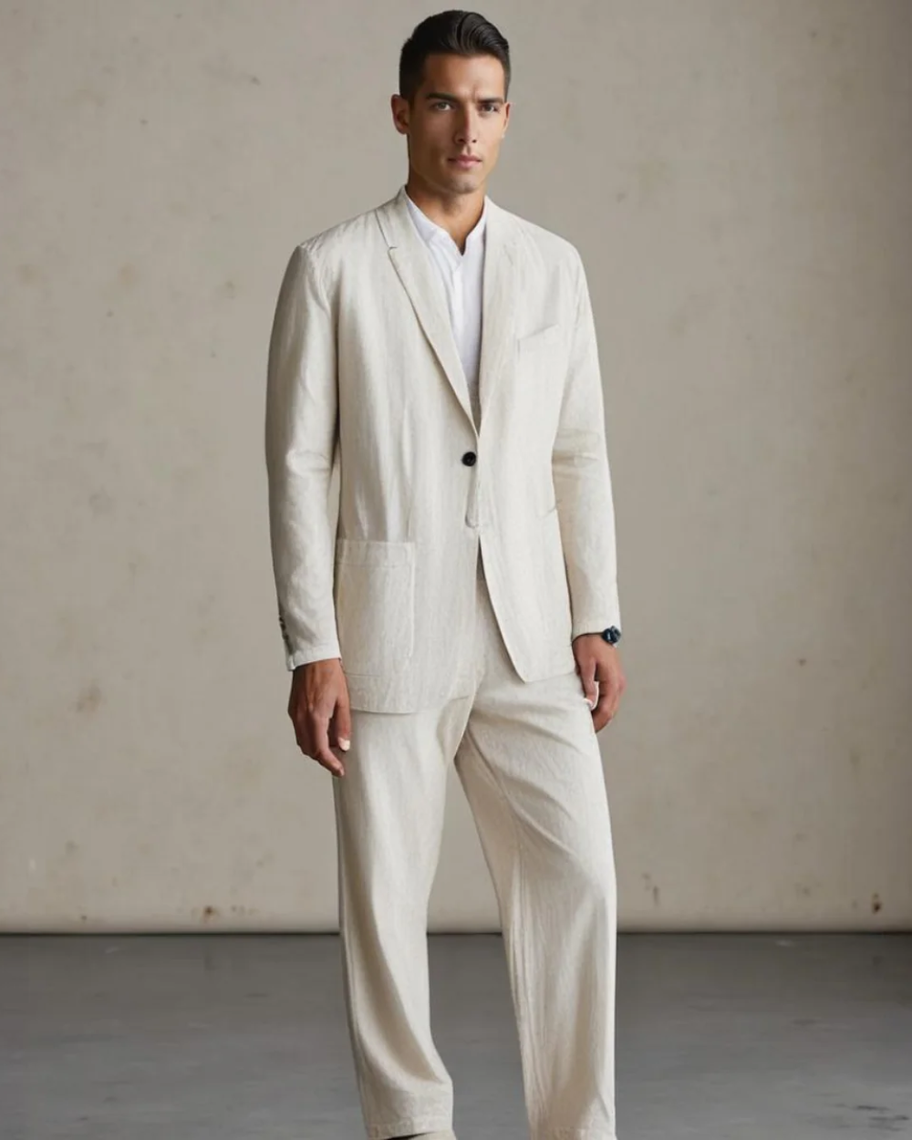 Harrison | Casual Button Cardigan and Trouser Set
