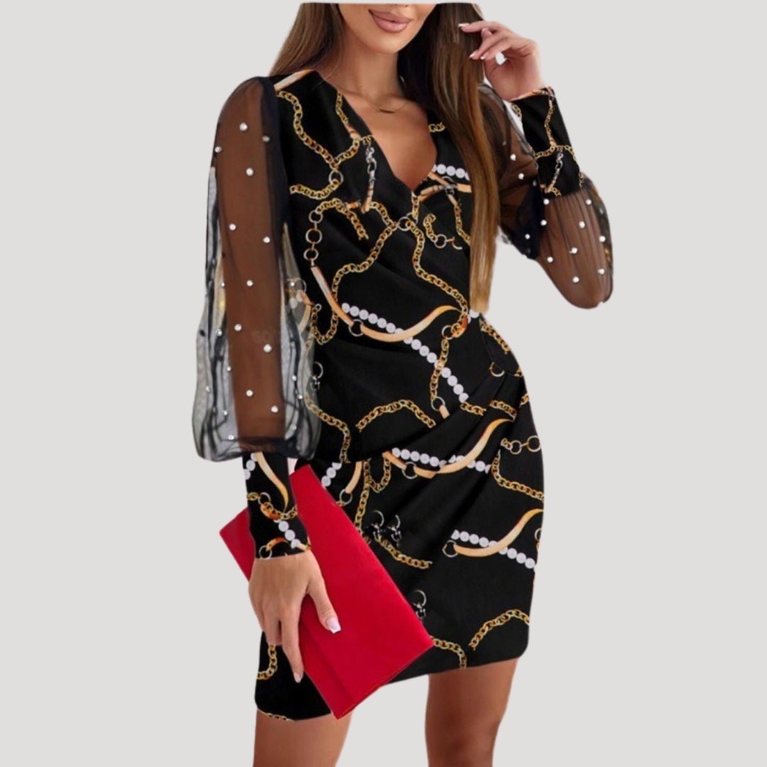 Amelia | Mini Wrap Dress