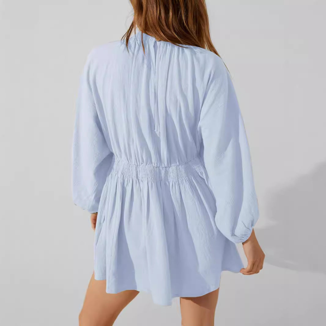 Sienna | V-Neck Mini Dress