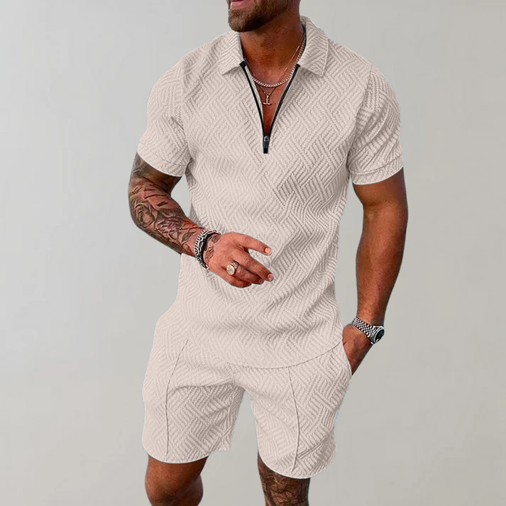 Ashton | Stylish Casual Polo Shirt and Shorts Set