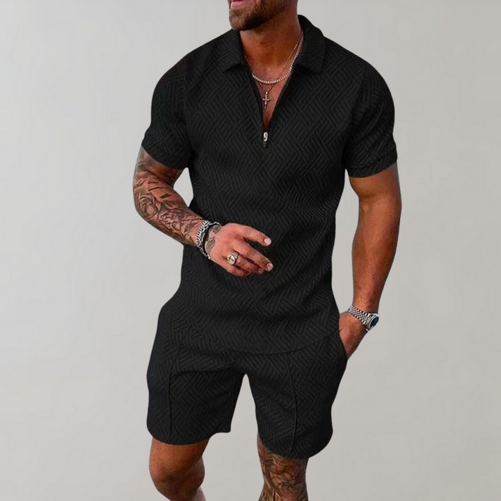 Ashton | Stylish Casual Polo Shirt and Shorts Set