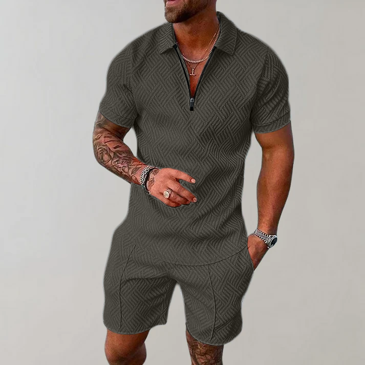 Ashton | Stylish Casual Polo Shirt and Shorts Set