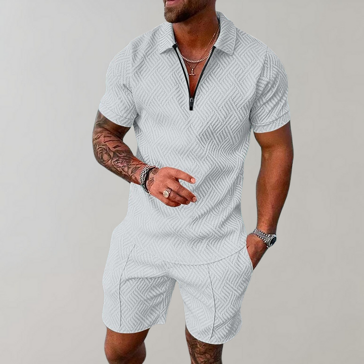 Ashton | Stylish Casual Polo Shirt and Shorts Set